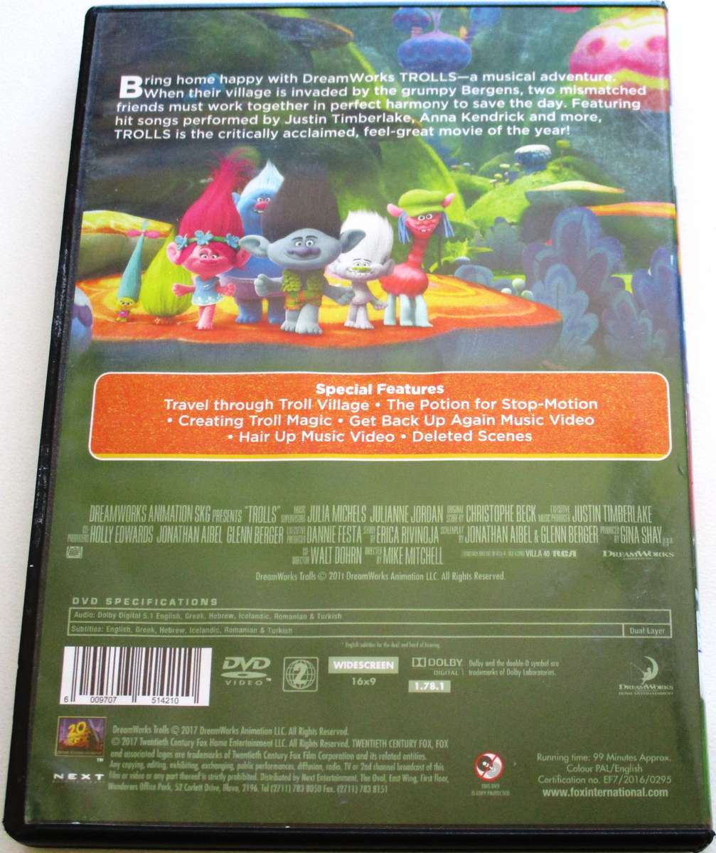 TROLLS DVD [BBOX 14]