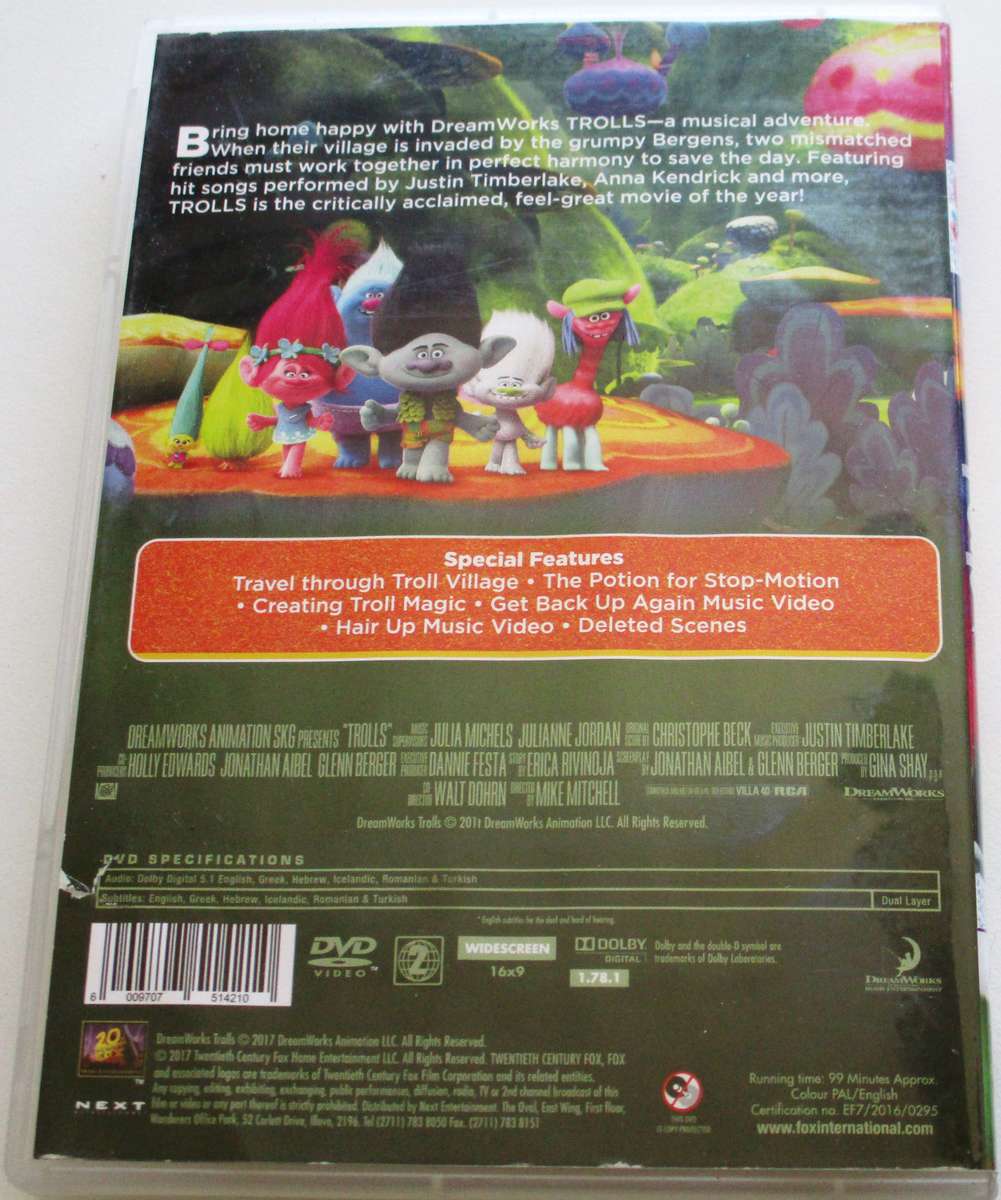 TROLLS DVD [BBOX 14]