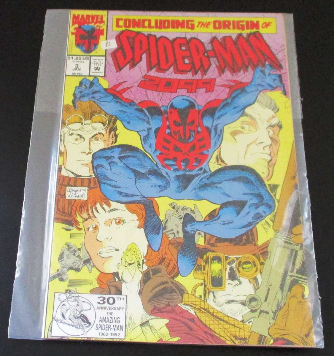 MARVEL Comics SPIDER-MAN 2099 Concluding the Origin of Spider-Man #3 Jan 1992 [Box 3]