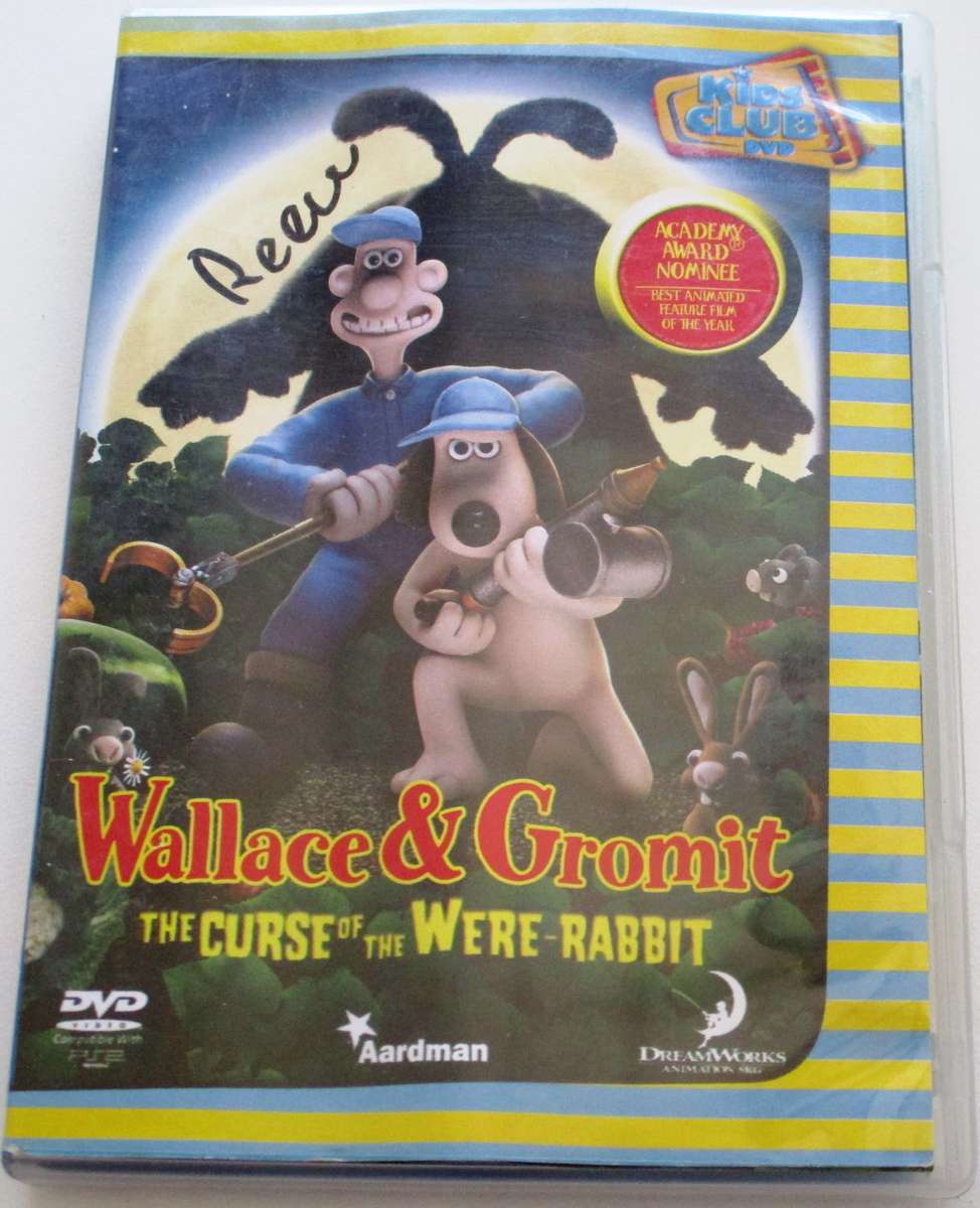 WALLACE & GROMIT The Curse of the Were Rabbit DVD [BBOX 14]
