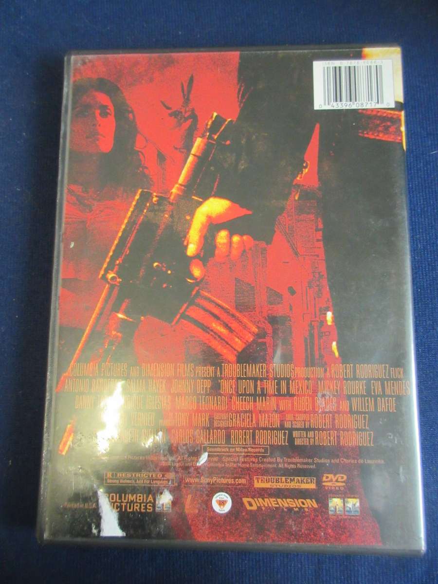 Once Upon A Time In Mexico DVD  [BBox 3] REGION 2