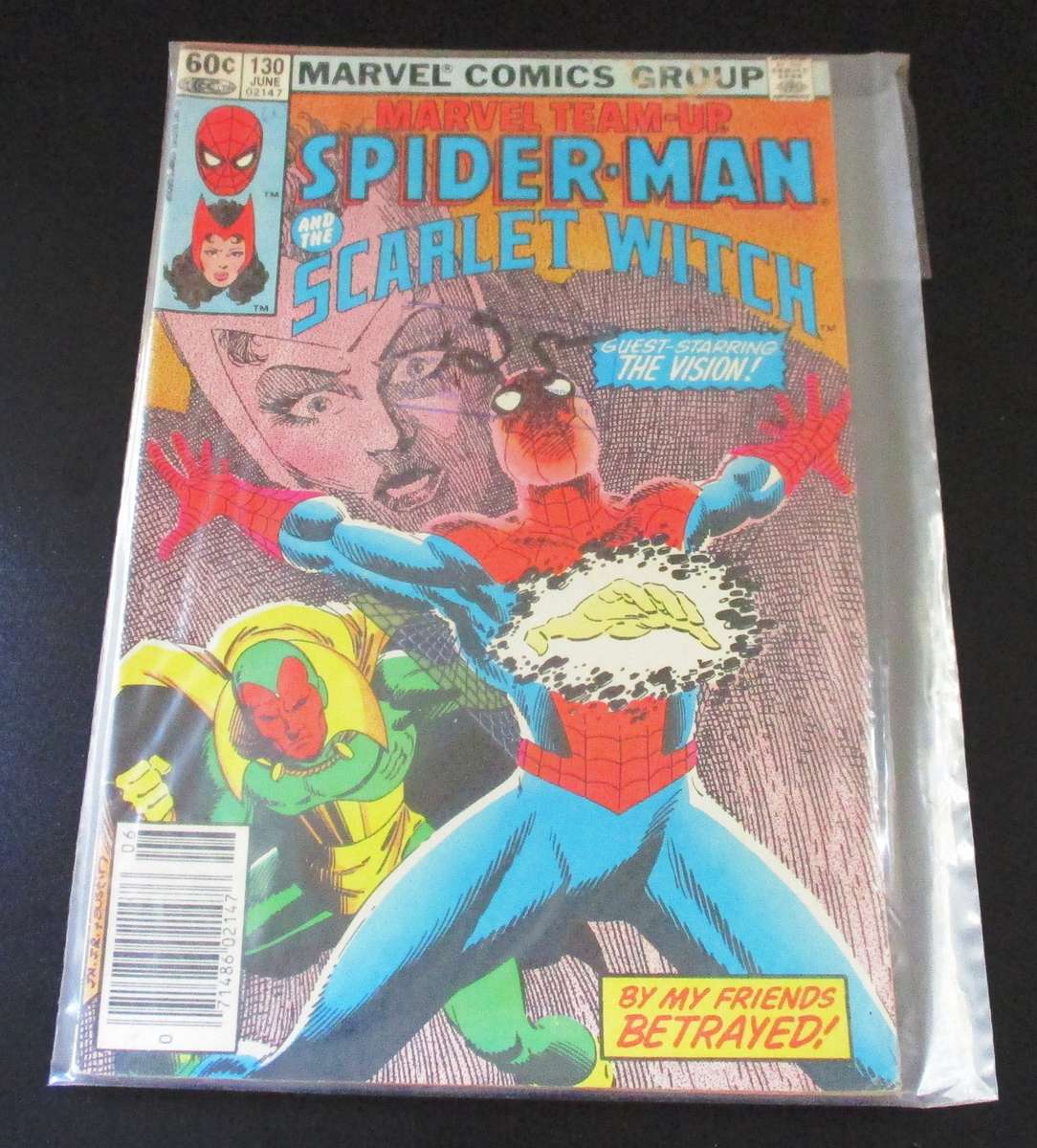 MARVEL TEAM UP SPIDER-MAN + SCARLET WITCH #130 June 1983 [Box 3]