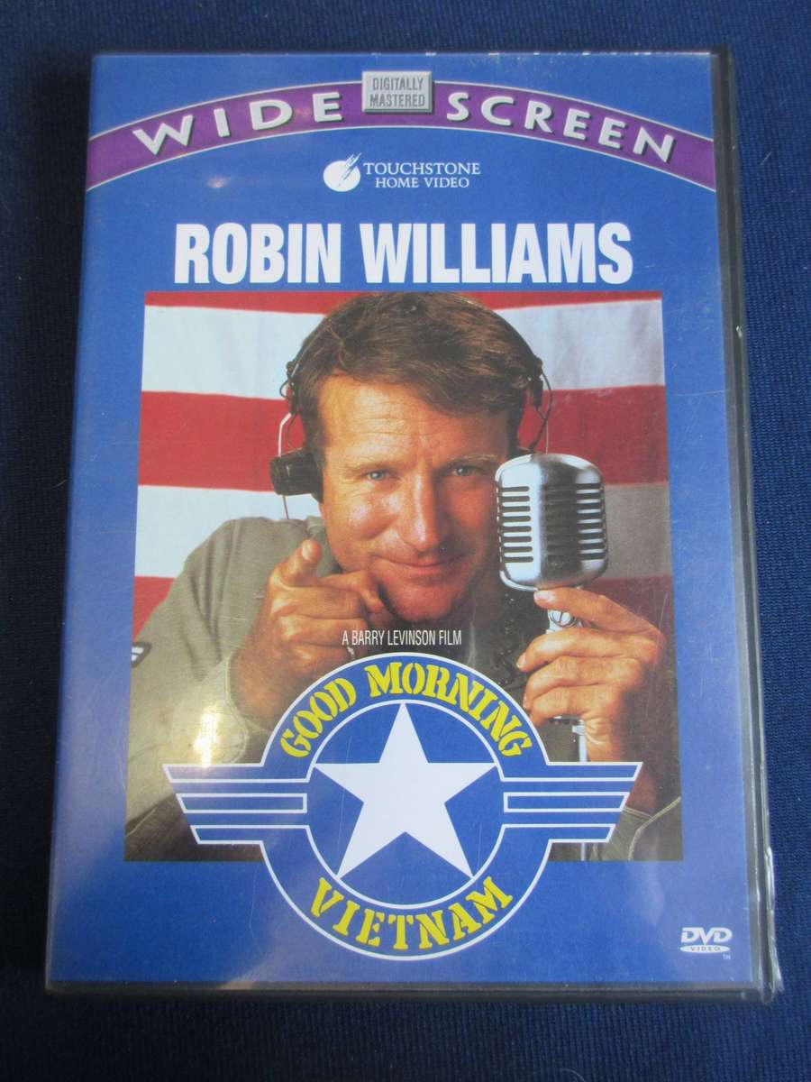 Good Morning, Vietnam Wide Screen DVD Robin Williams [BBOX 4] Region 2