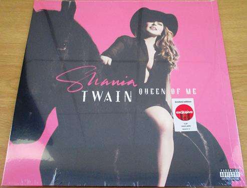 SHANIA TWAIN Queen of Me NEON PINK LP VINYL Record