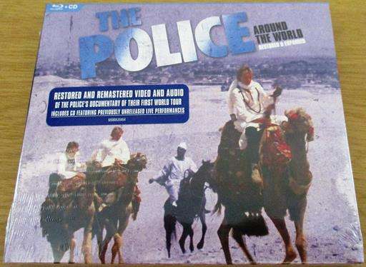 THE POLICE Around the World (Restored & Expanded) 2xCD + BLU RAY
