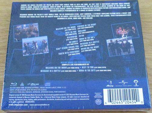 THE POLICE Around the World (Restored & Expanded) 2xCD + BLU RAY