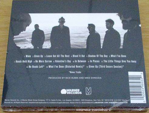 LINKIN PARK Minutes to Midnight Tour Edition with Extra Tracks CD