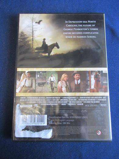 SERENA Bradley Copper DVD [SHELF D1] Region 2