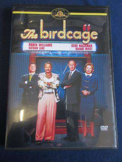 THE BIRDCAGE Robin Williams DVD [SHELF D1] Region 2