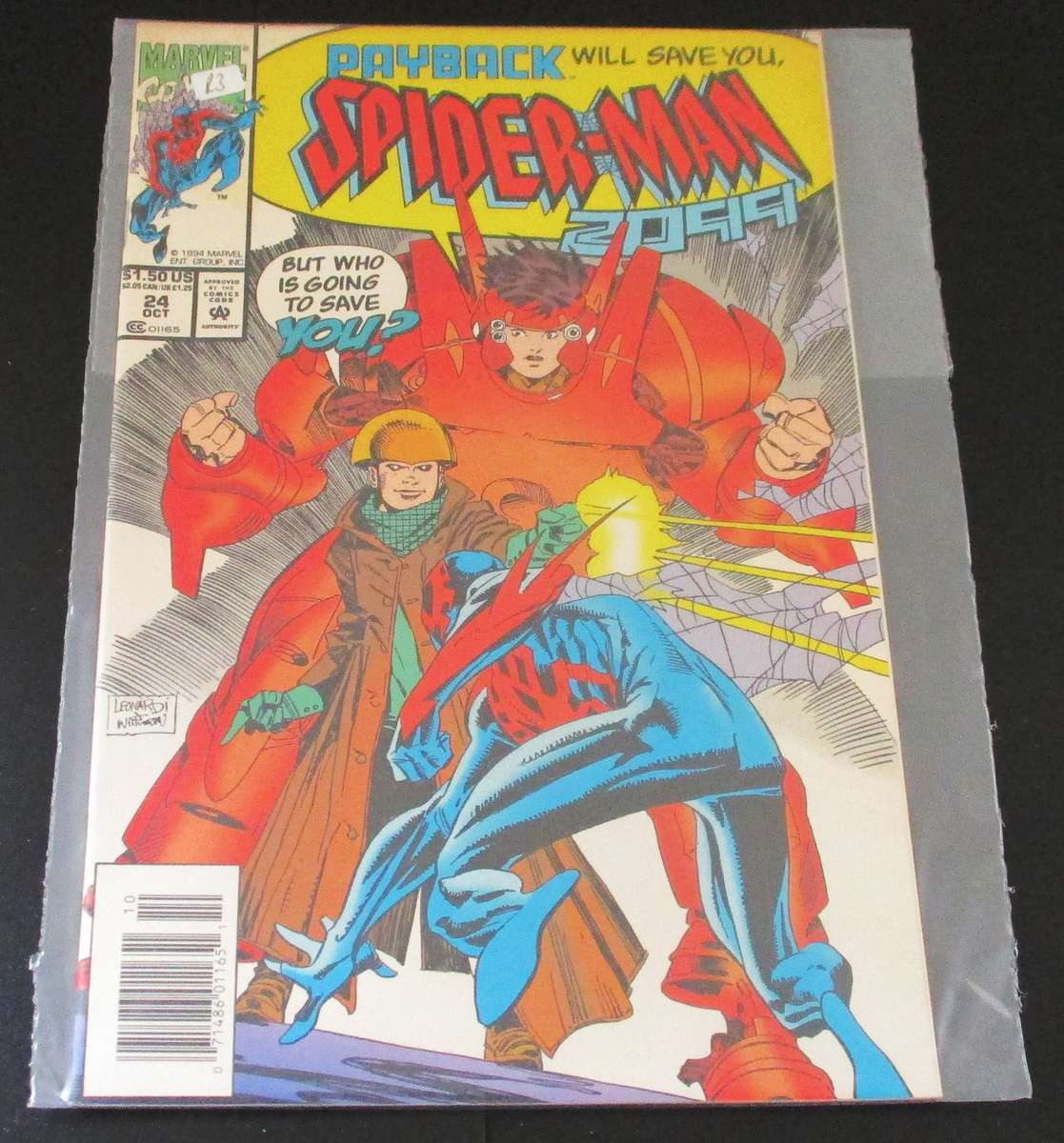 MARVEL Comics SPIDER-MAN 2099 Payback will save you #24 Oct 1994 [Box 4]