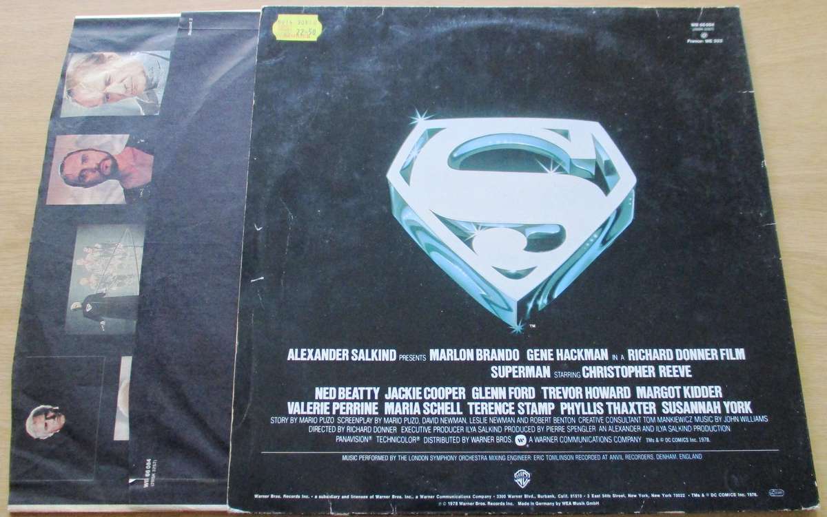 SUPERMAN I LP VINYL RECORD