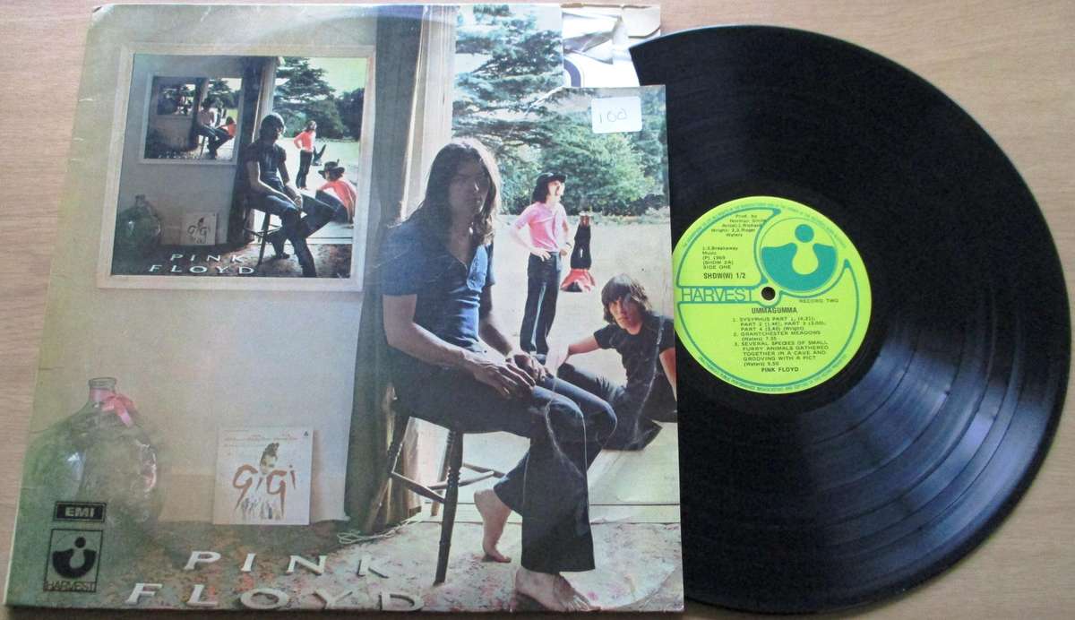 PINK FLOYD Ummagumma LP VINYL RECORD