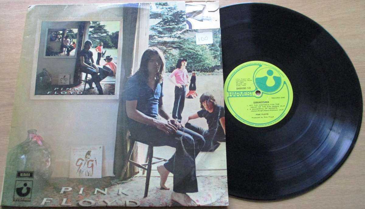 PINK FLOYD Ummagumma LP VINYL RECORD