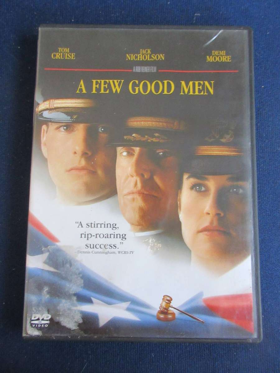 A Few Good Men DVD Tom Cruise Jack Nicholson Demi Moore [BBOX 7] Region 2