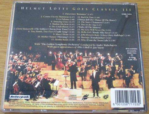 HELMET LOTTI GOES CLASSIC III CD [Shelf Z x 6]