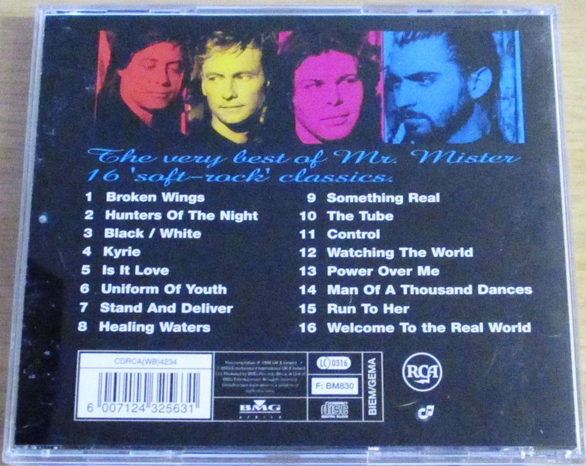 MR MISTER Broken Wings CD [G Box 26]
