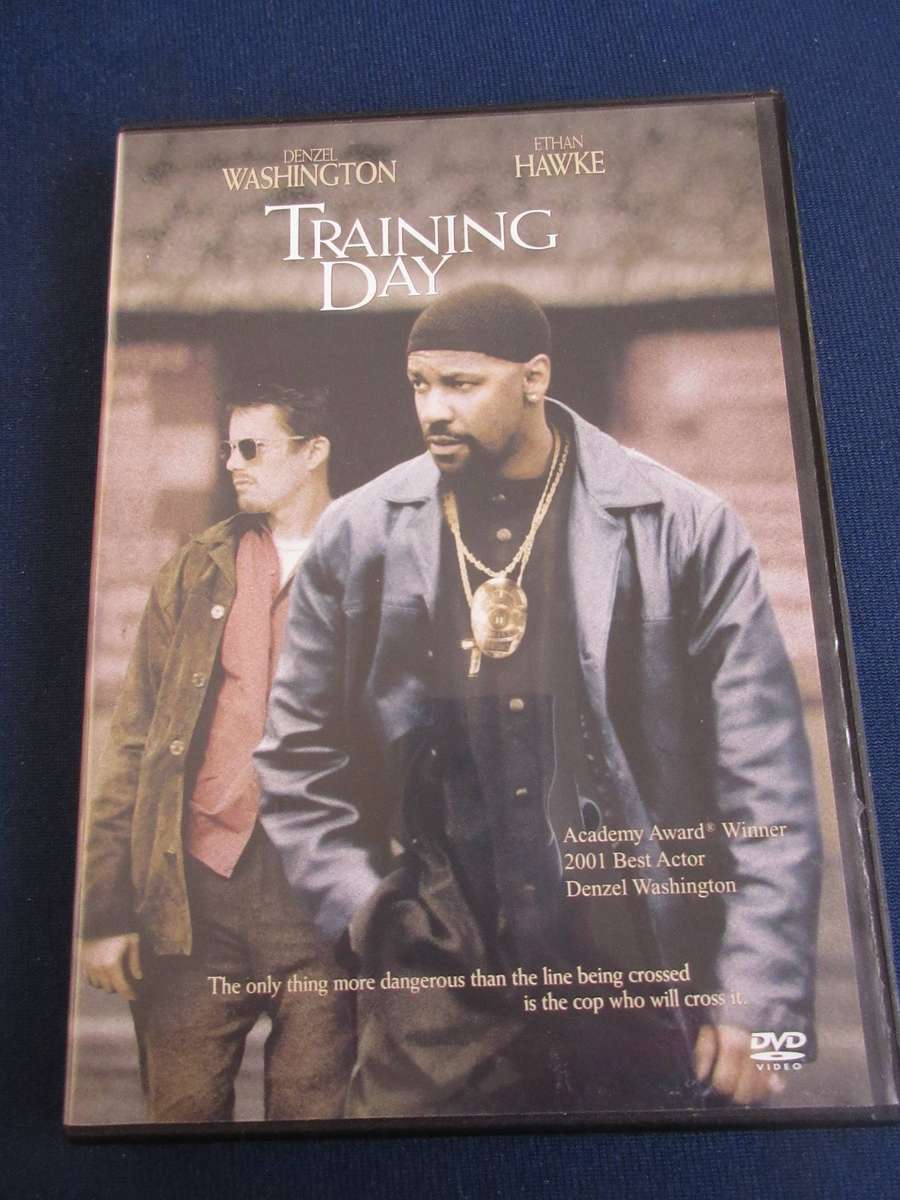 Training Day DVD Denzel Washington Ethan Hawke [BBOX 1] Region 2