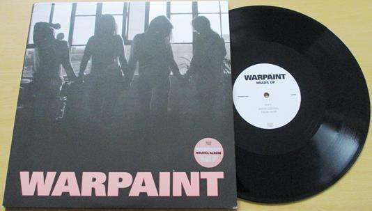 WARPAINT Heads Up Vinyl Record