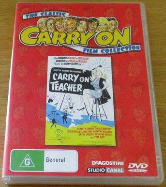CARRY ON TEACHER DVD [DVD BBOX 5]