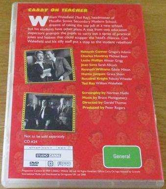 CARRY ON TEACHER DVD [DVD BBOX 5]