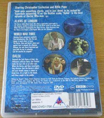 DOCTOR WHO BBC SERIES 1  Volume 2 DVD [DVD BBOX 5]