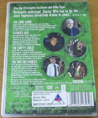 DOCTOR WHO BBC SERIES 1  Volume 3 DVD [DVD BBOX 5]