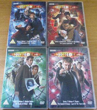 DOCTOR WHO BBC SERIES 3  Volume 1 - 4 DVD [DVD BBOX 5]