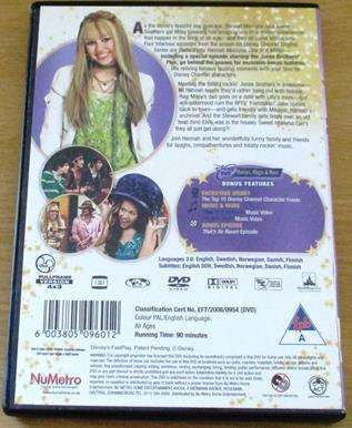 HANNAH MONTANA One in a Million DVD [DVD BBOX 14]