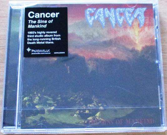 CANCER The Sins of Mankind Remastered CD