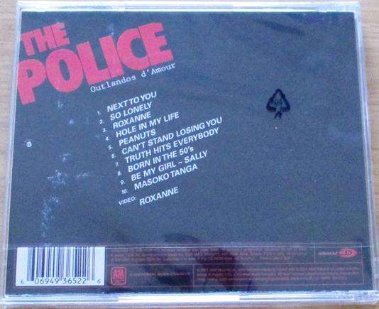 THE POLICE Outlandos DAmour Remastered CD
