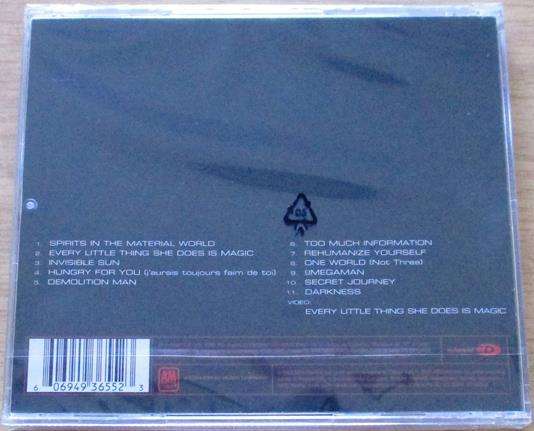 THE POLICE Ghost in the Machine Remastered CD