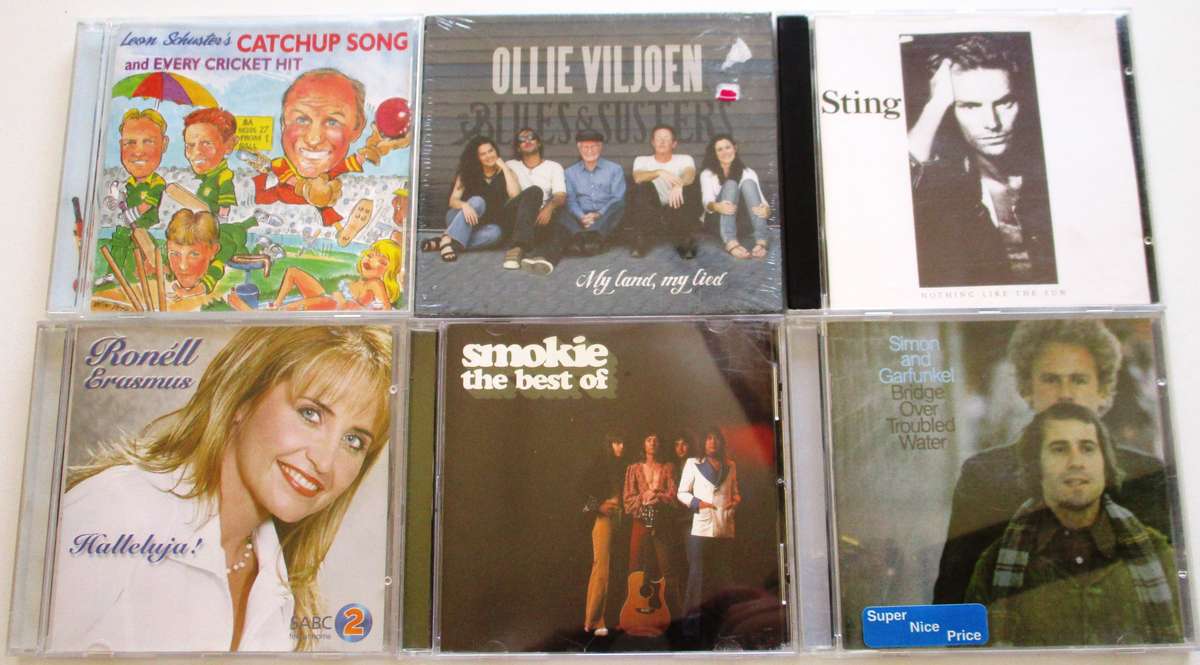 WHOLESALE LOT Pop/ROCK mixed 6xCDs [Classical Box 2] sting Smokie etc