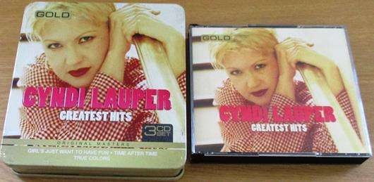 CYNDI LAUPER Gold Greatest Hits 3xCD FATBOX