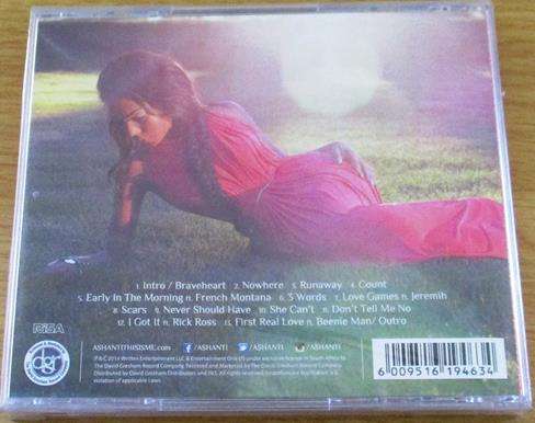 ASHANTI Braveheart CD