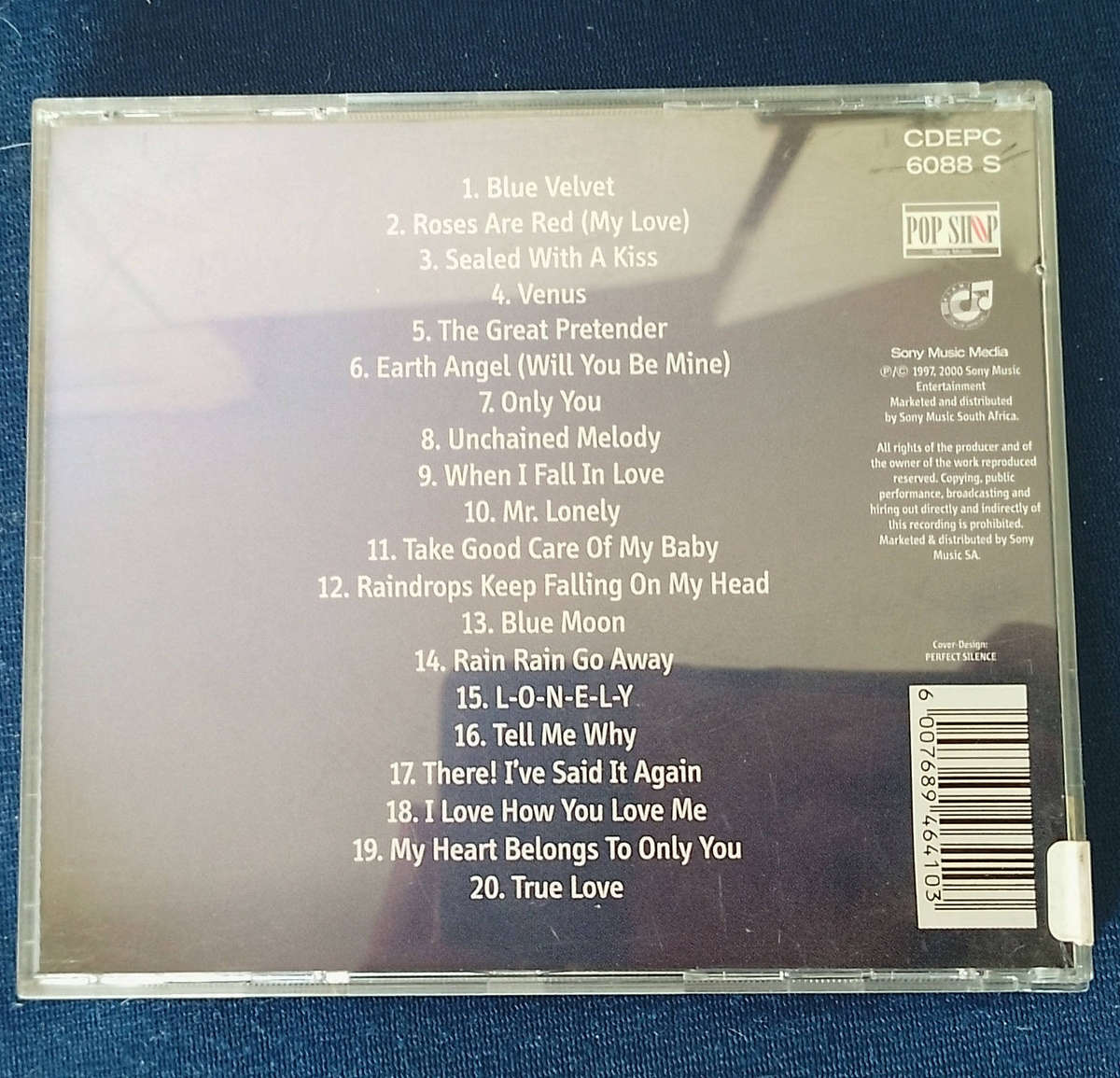 BOBBY VINTON Blue Velvet His Greatest Hits CD [AFRIKAANS-Religious BOX 2]