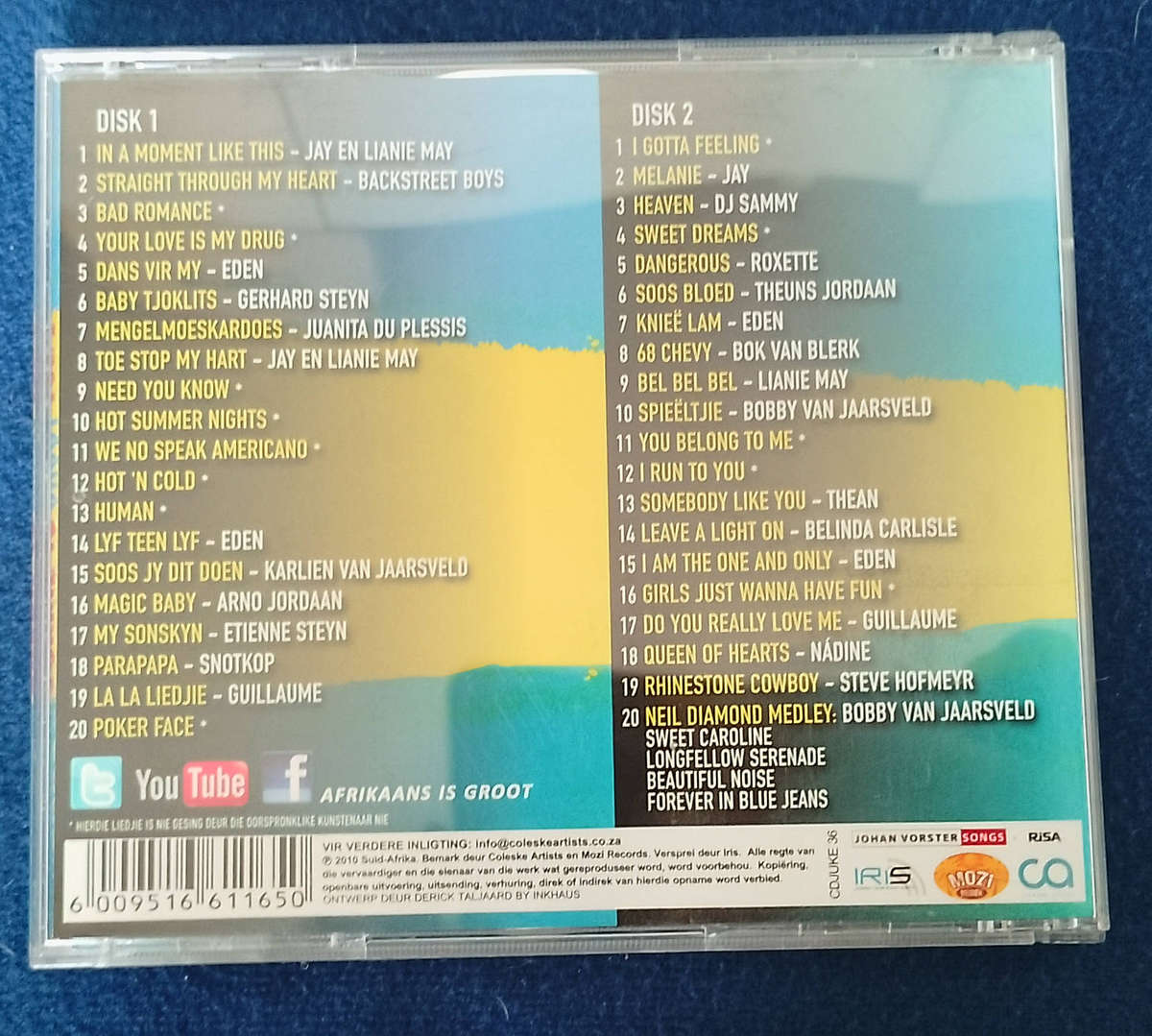 SOKKIE IS GROOT Vol.1 2xCD [AFRIKAANS BOX 3]