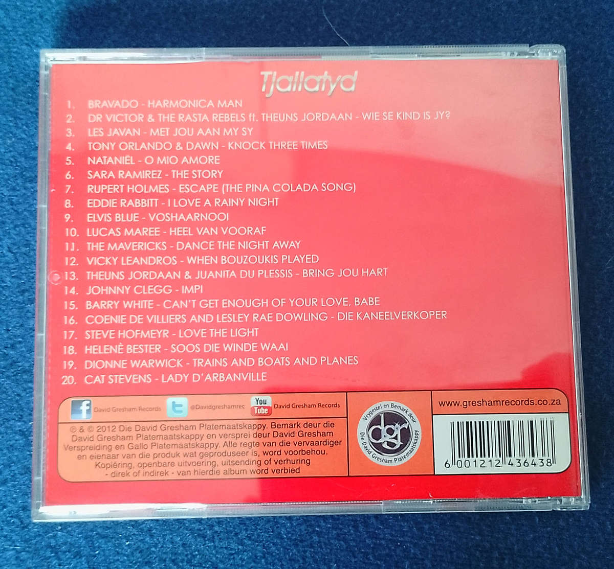 TJAILATYD Saamry Songs met Amore Bekker CD [AFRIKAANS BOX 3]