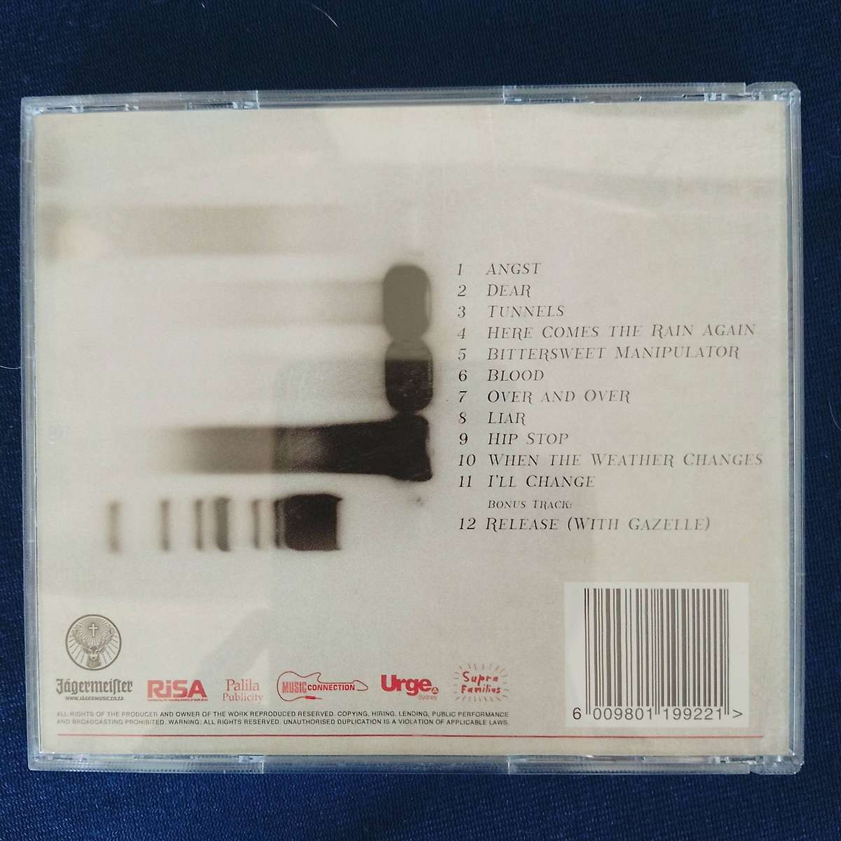 ASHTRAY ELECTRIC Measured in Falls CD [AFRIKAANS-Religious BOX 4]