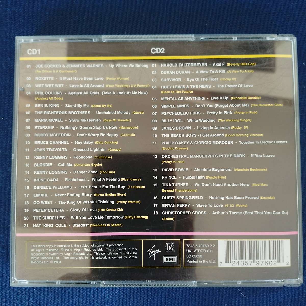 BACK TO THE MOVIES Hits from the Flix 2xCD [AFRIKAANS-Religious BOX 4]