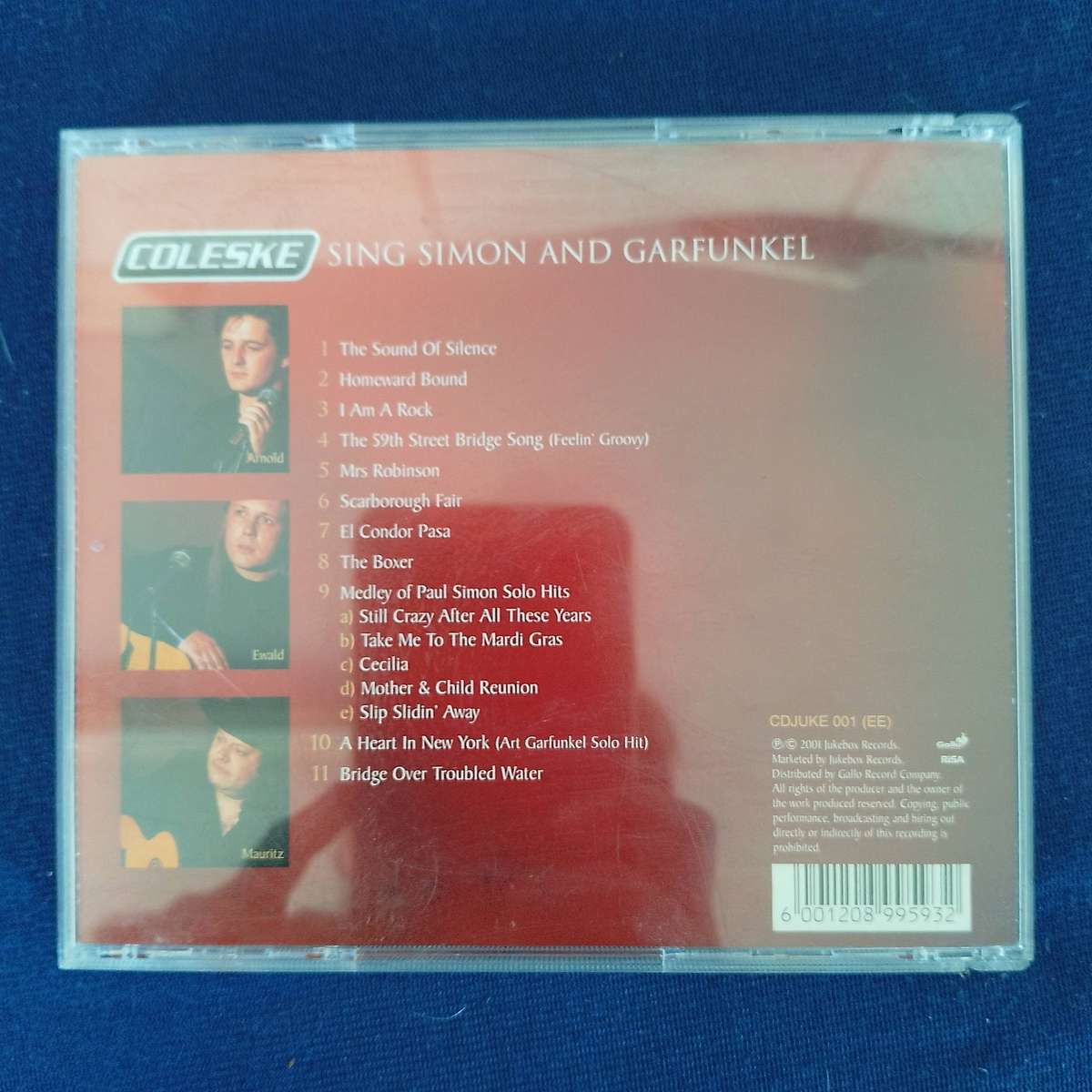 COLESKE Sings Simon & Garfunkel CD [AFRIKAANS-Religious BOX 4]