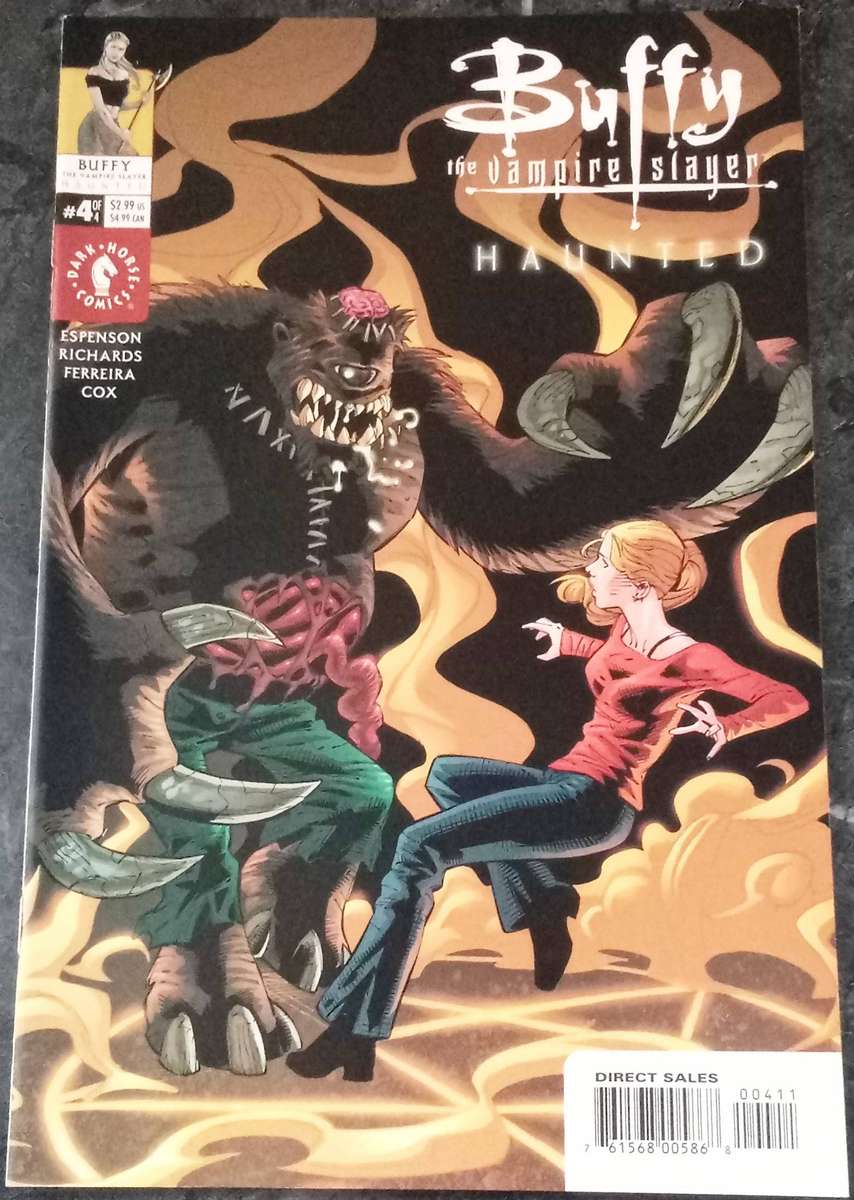 DARK HORSE Comics BUFFY THE VAMPIRE SLAYER Haunted #4 of 4 Comic [BOX A - 22]