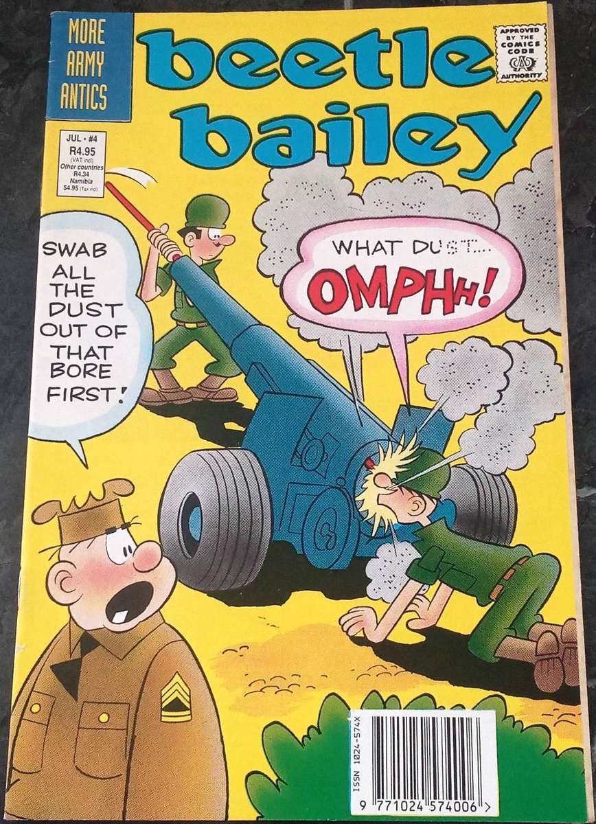 BEETLE BAILEY JULY #4 Aug Comic [BOX A - 49]