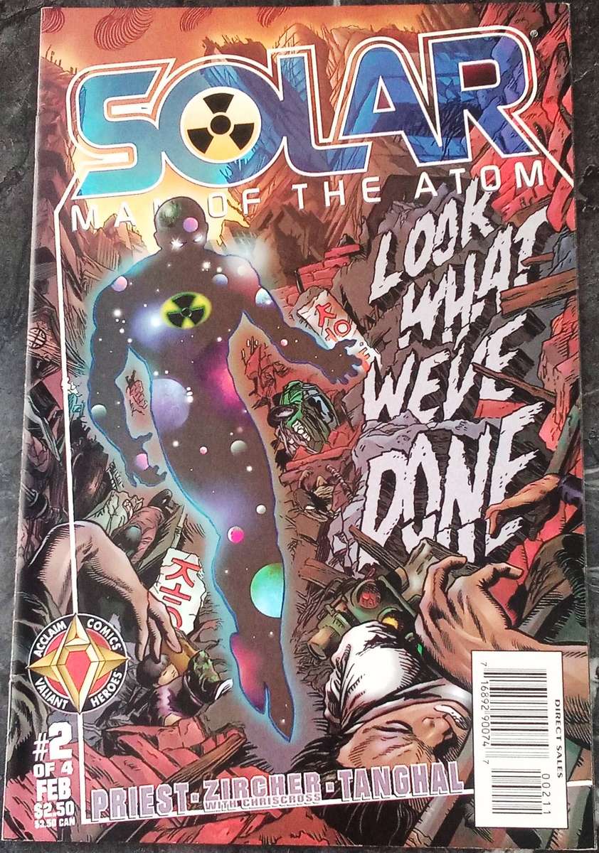 SOLAR Man of the Atom #2 of 4 Comic [BOX A - 153]