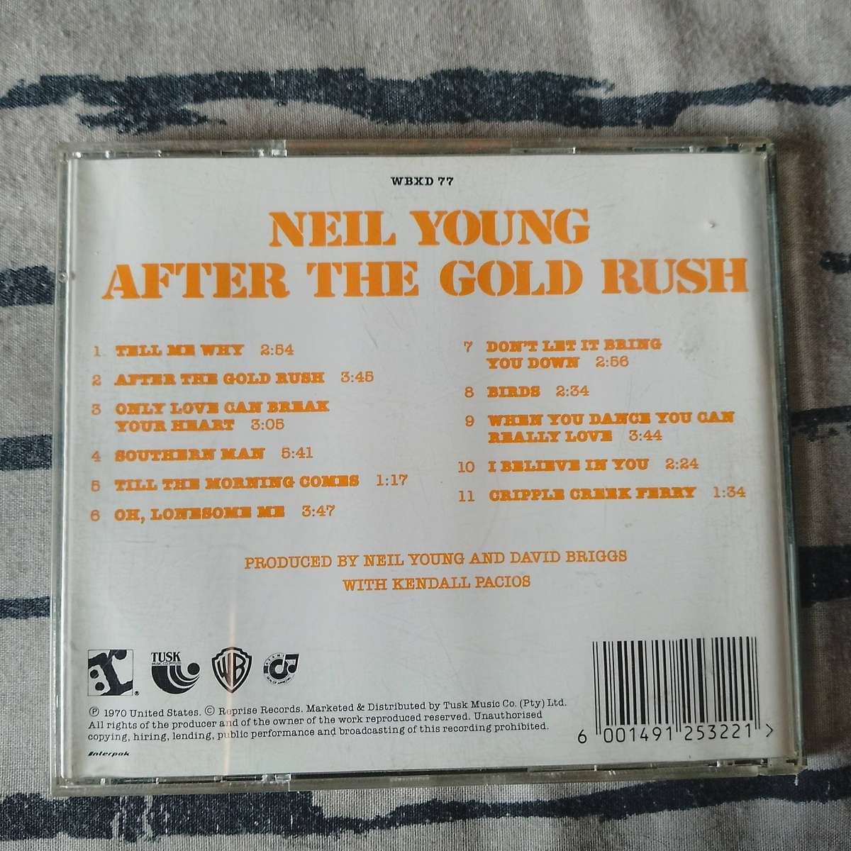 NEIL YOUNG The Gold Rush CD [G Box 23]