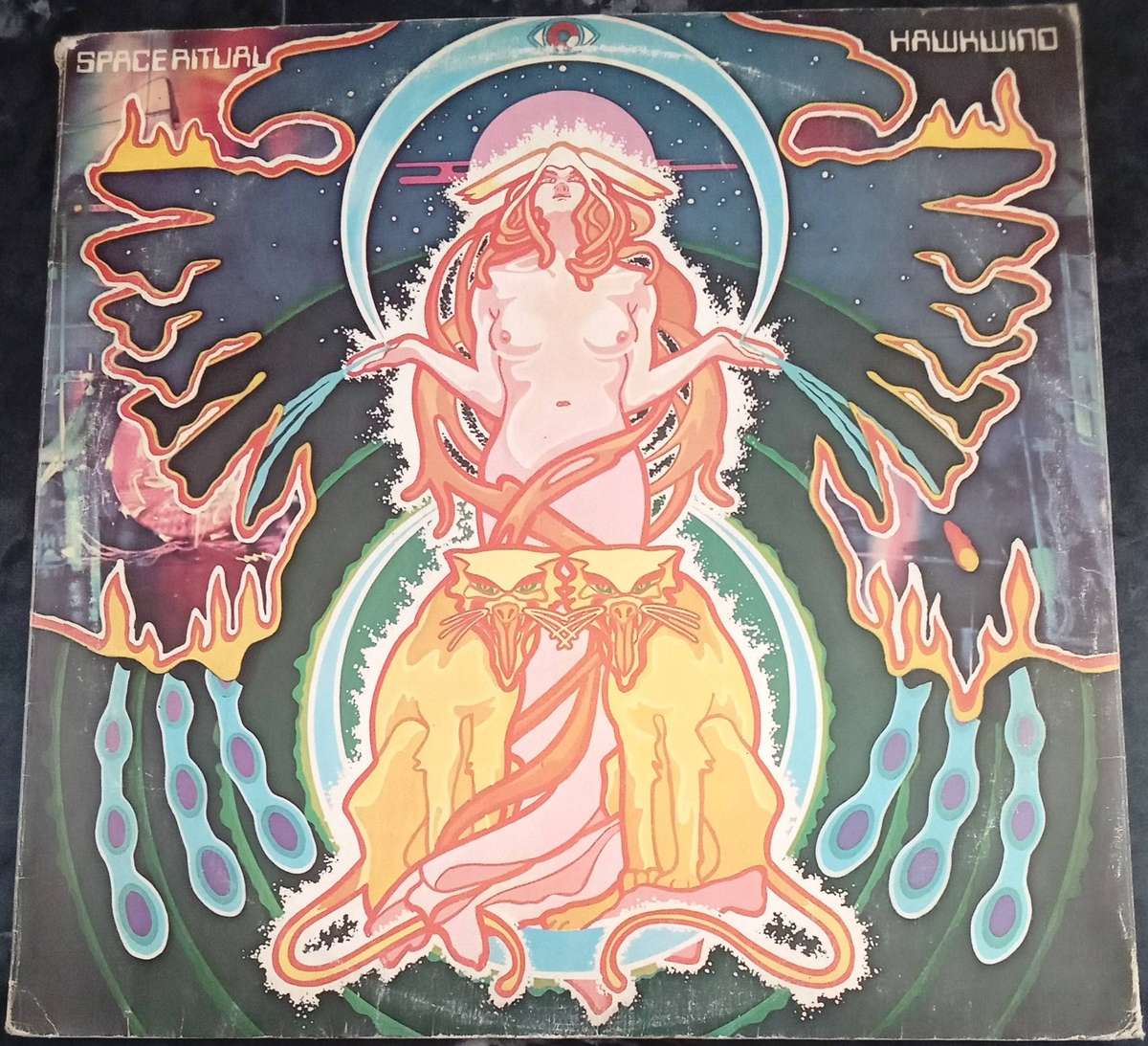 HAWKWIND Space Ritual UK 1973 2xLP VINYL Record