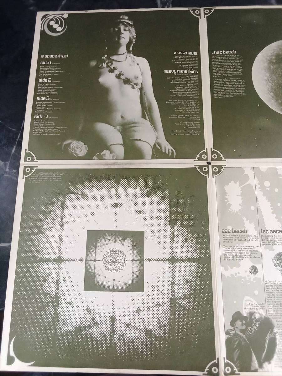 HAWKWIND Space Ritual UK 1973 2xLP VINYL Record