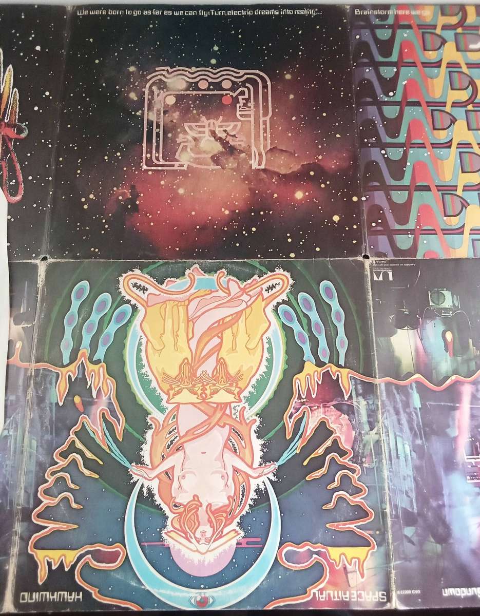 HAWKWIND Space Ritual UK 1973 2xLP VINYL Record