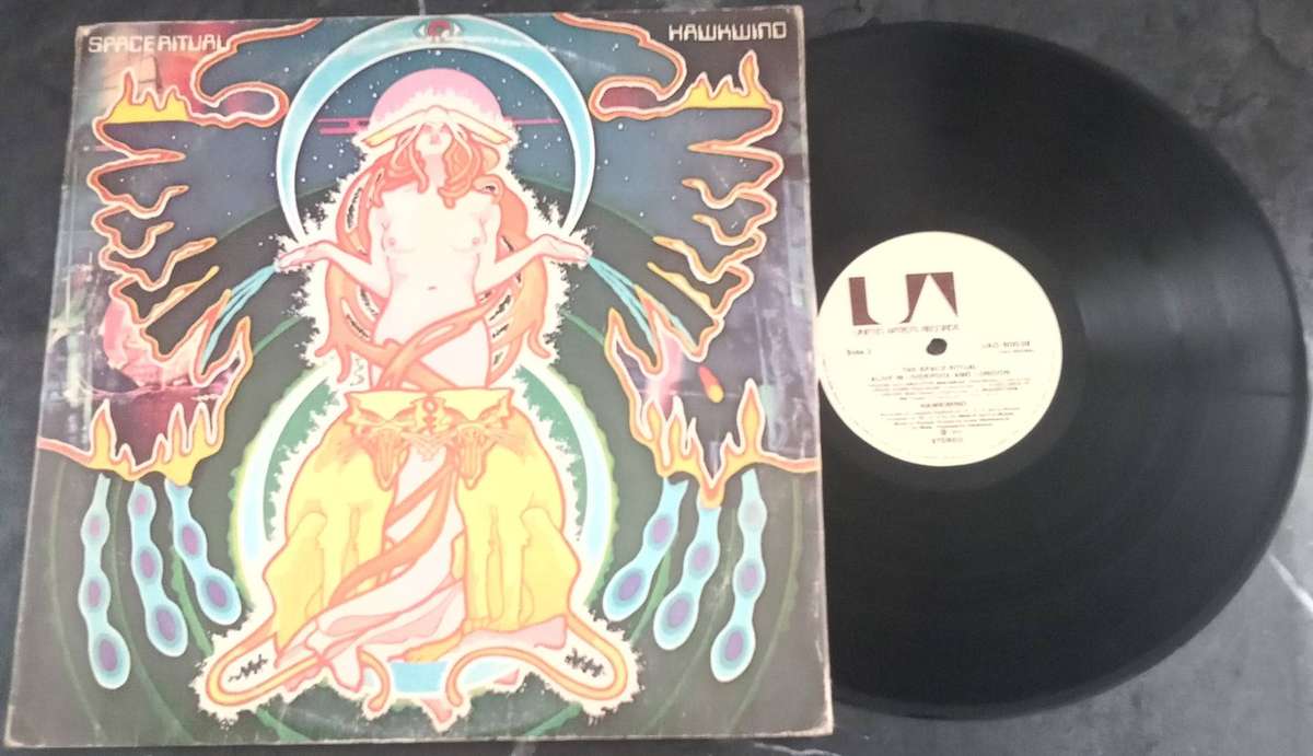 HAWKWIND Space Ritual UK 1973 2xLP VINYL Record