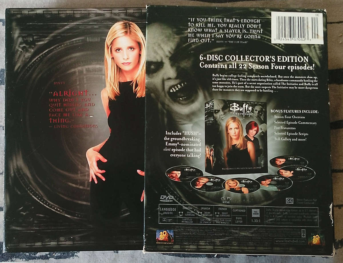 BUFFY THE VAMPIRE SLAYER Season 4 Collector's edition DVD [BOX SET SHELF] region 1