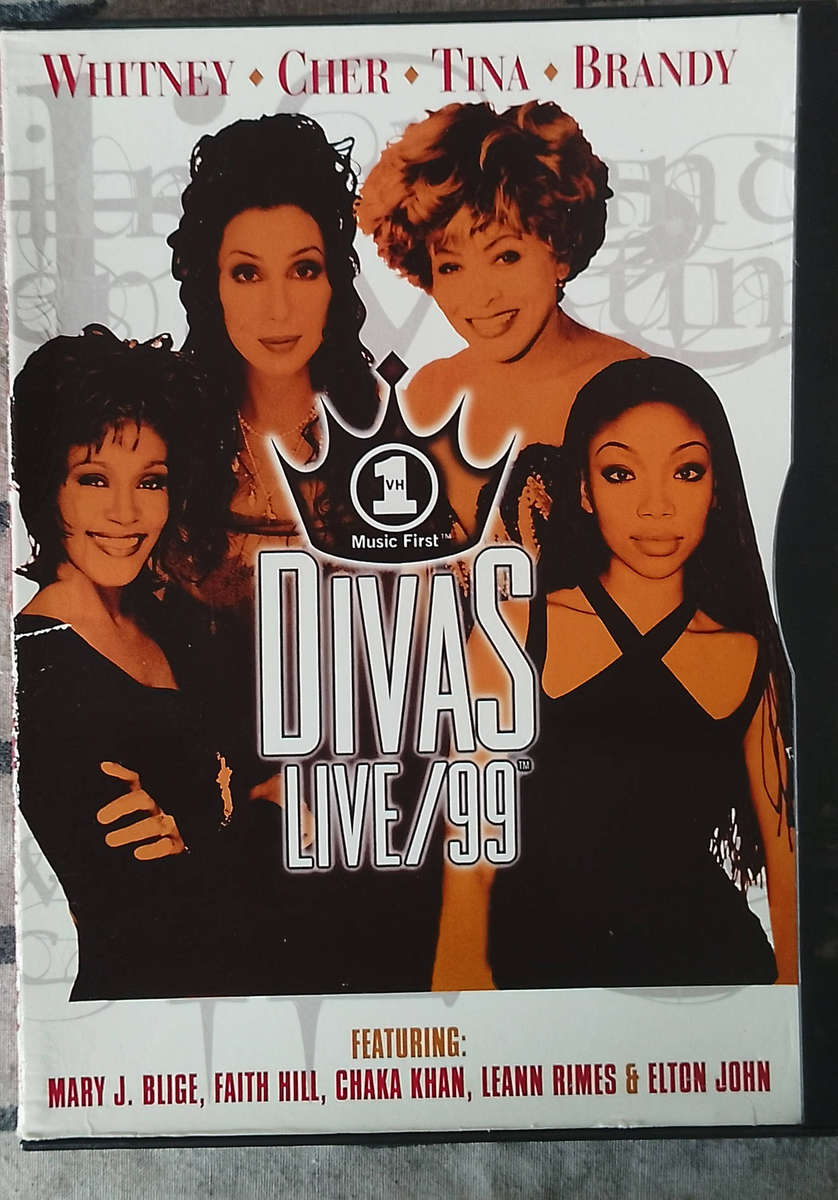 DIVAS Whitney Cher Tina Brandy  DVD